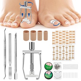 Ingrown Toenails Set, Nail Clip Toenails, Toenail Correction Nail Correction Clip, Reusable, Offers a Variety of Tools for Comprehensive Foot Care