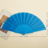 Gionforsy 12pcs Clap Fabric Folding Chinese Tai Chi Fan Set