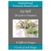 Get Well Cards Premium King James KJV 24 count Christian/Religious