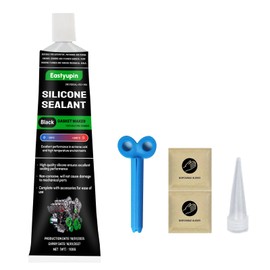 Eastyupin Dichtmasse Motor, Motordichtmasse Schwarz 100g, Geeignet für die Abdichtung von Motoren, Getrieben und Zylinderköpfen，Hochtemperaturbeständig Dichtungs-Additiv,Regeneriert Dichtungen Eastyup