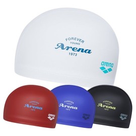 Arena Urethane Coated Swim Cap A4AC1AQ03 Forever Young / 아레나 우레탄 코팅 수모 A4AC1AQ03 포에버영