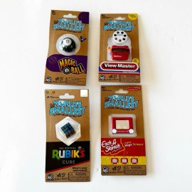 Super Impulse USA World's Smallest Toys View-Master Magic 8 Ball Etch-a-Sketch Rubik’s Cube New!