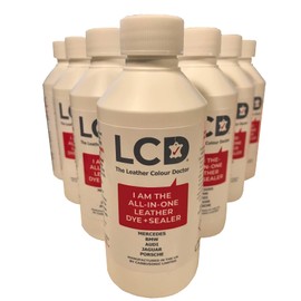 LCD Saab leather dye leather repair paint self seal colour matched OEM (Sand Beige)