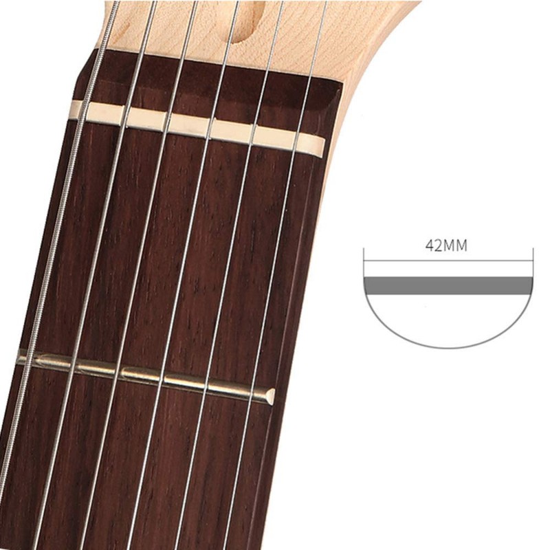RuiJOTWAT Electric Guitar Bone Nut 42Mm For Fender St Tl