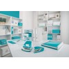 Petrus Wow Office Metal Drill Metallic Turquoise Blue Colour