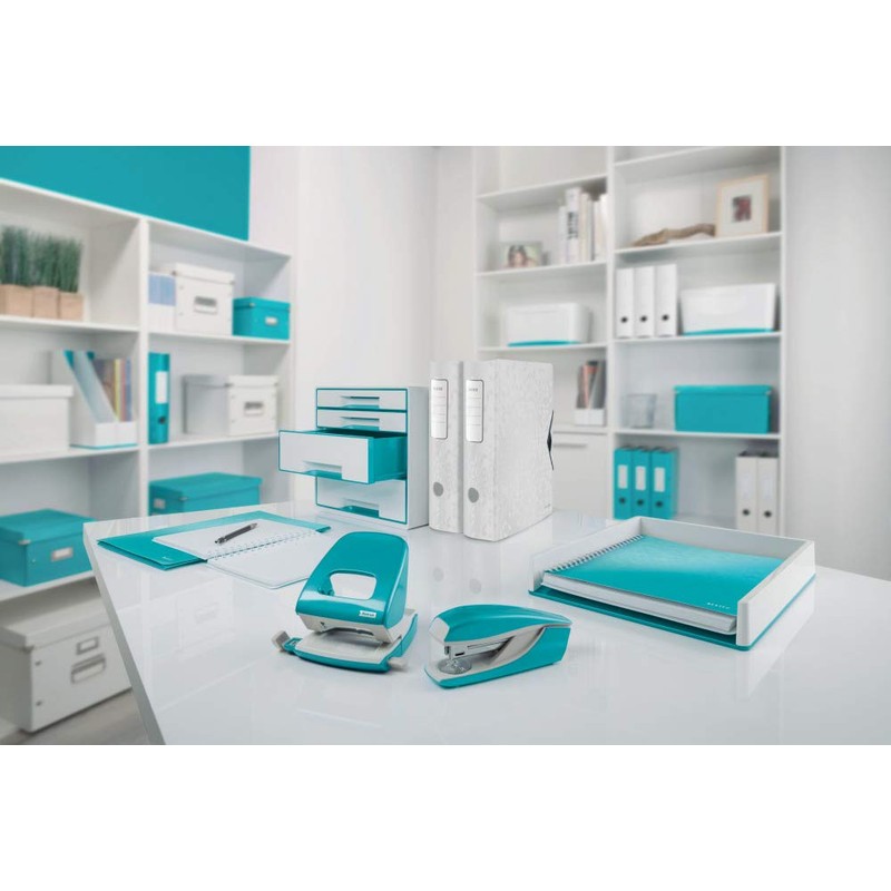 Petrus Wow Office Metal Drill Metallic Turquoise Blue Colour