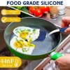 Yetene Small Silicone Spatula Flexible Silicone Cookie Spatula Heat Resistant