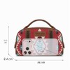 Wrangler - Bolsa de maquillaje para mujer, D-rojo, Small, Bolsa