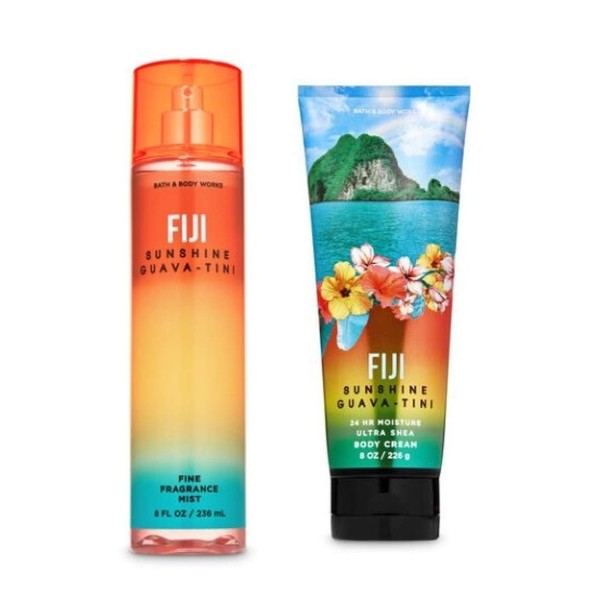 Fiji - Sunshine Guava-Tini - Fine Fragrance Mist and Ultra Shea Body Cream - Full Size –2020