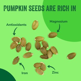 Oven Toasted Pumpkin Seeds with Sea Salt (Papitas) 16 oz (1 lb) Batch Tested Gluten & Peanut Free | No Oils | No PPO | Non GMO | Vegan and Keto Friendly | Premium Quality