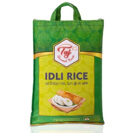 TAJ Gourmet Idly Rice, Idli Rice, Short Grain Rice, 10-Pounds