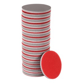 uxcell 30pcs 1200 Grit Sanding Sponge 3 Inch Hook and Loop Sponge Sanding Disc for Orbital Sander, Wet/Dry Use Sponge Buffer for Car Wood Drywall Metal Furniture Polishing