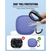 Case Cover for SHOKZ OpenFit 2+,Silicone Protective Cover for SHOKZ