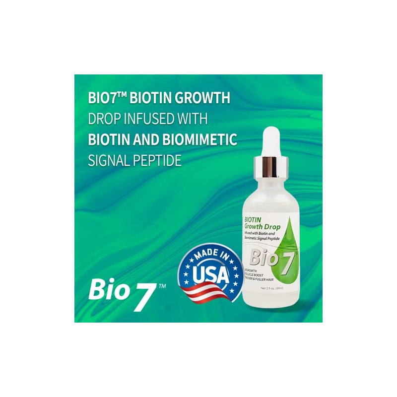 By Natures Bio 7 Biotin Growth Drop 576181 2 oz