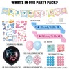 Baby Gender Reveal Decoration Balloons - Pink Blue Boy or