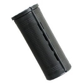 Jumbo Concave Perm Rods Black 1 1/4" Diameter