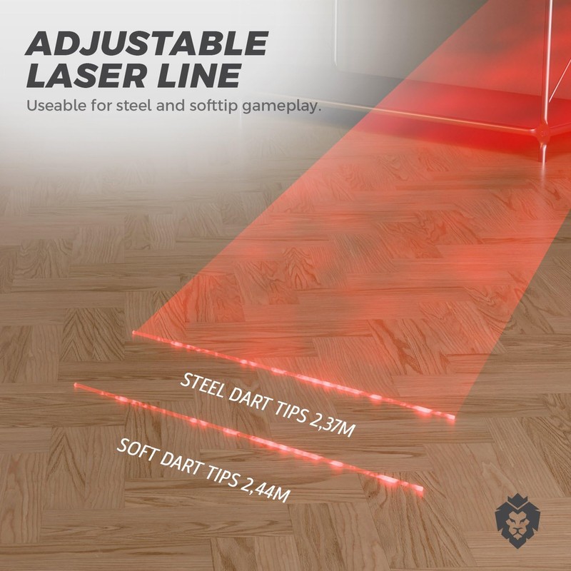 KOTO - Laser Oche, Throw Line for Steel & Soft