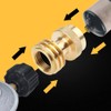 Mtsooning Adapter Konverter 1 LB Propan Gas Grill Adapter Konverter
