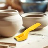 TEHAUX Sculpture Scraper Tool, Clay Carving Tool - Pottery Scraper