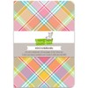 Lawn Fawn LF2493 Perfectly Plaid Remix Mini Notebooks Lawn Fawndamentals