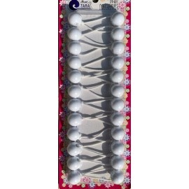 Unbranded Medium White 15mm Ponytail Holder, Hair Tie, Ballies/Knocke