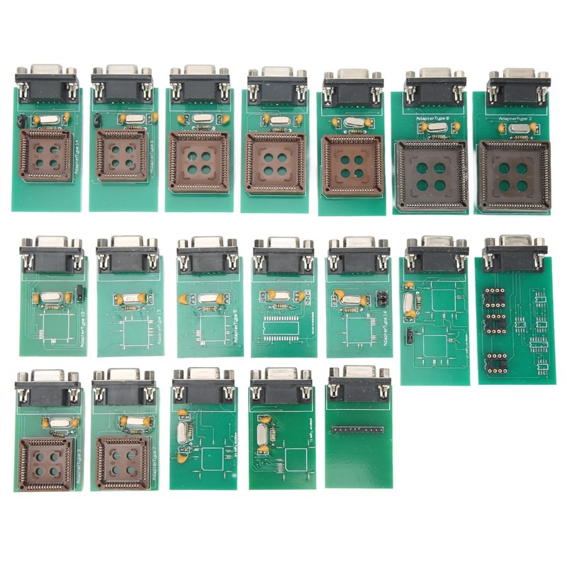 19 Pcs UPA Full Adapter Programming Eeprom Board Clip Adapter