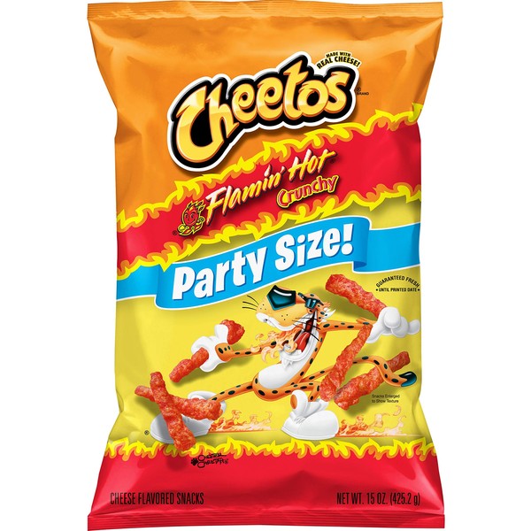 Cheetos Crunchy Flamin' Hot Psz, 425g.