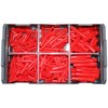 TOX L-BOXX Mini Allround Tri Dowel Set Effective, Compact, Clear,