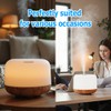 500ml Premium Essential Oil Diffuser,Quiet 4-in-1 Ultrasonic Aromatherapy Humidifier,7 Color