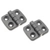 Design61 Set of 2 Hinge, Cabinet Hinges, Folding Hinge, Screw-On