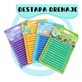 Mafab Sani Stick Barras Destapa Drenaje Tuberia Limpieza Fregadero