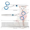 3 Pieces Dog Grooming Scissors Set with Safety Round Tips