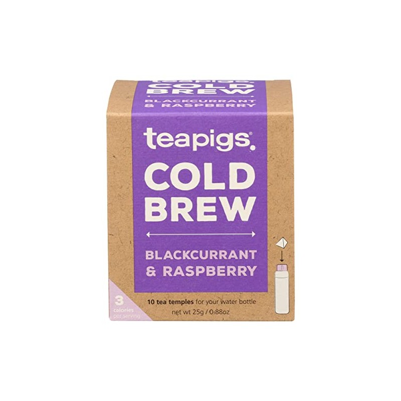 Teapigs Blackcurrant and Raspberry Cold Brew Tea Bags (1 Pack