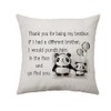 Aconesong Best Brother Gifts from Sister Funny Brother Presents for