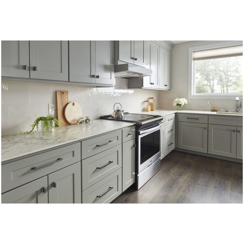 Jeffrey Alexander Sullivan Pull, 752-128BNBDL, Brushed Pewter, 128mm c-c