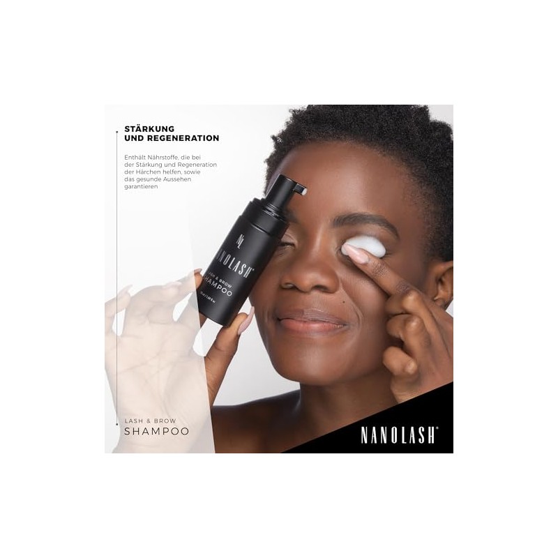 Nanolash lash & brow shampoo 50 ml