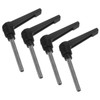 sourcing map 4pcs Clamping Lever Handles, M6 x 50mm 304