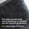 ExoForma Mega Microfiber Drying Towel 24x36 Ultra Absorbent Streak Free