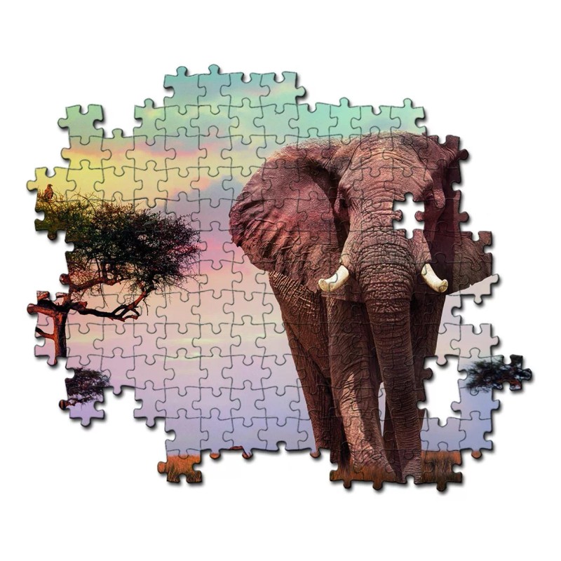 Clementoni Rompecabezas Elefante Atardecer En Africa 500 Pz Clementoni