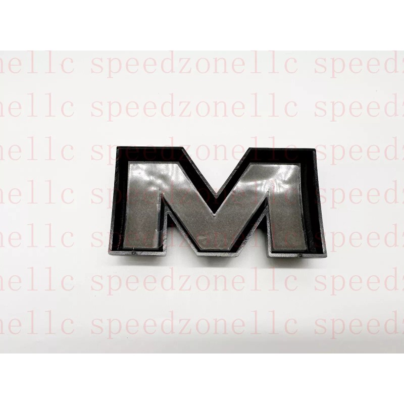 Auto Rear White Black Emblem Overlay 2019-2024 GMC Sierra 1500