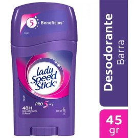 Desodorante Lady Speed Stick Pro 5 En 1 Barra Para Dama 45gr