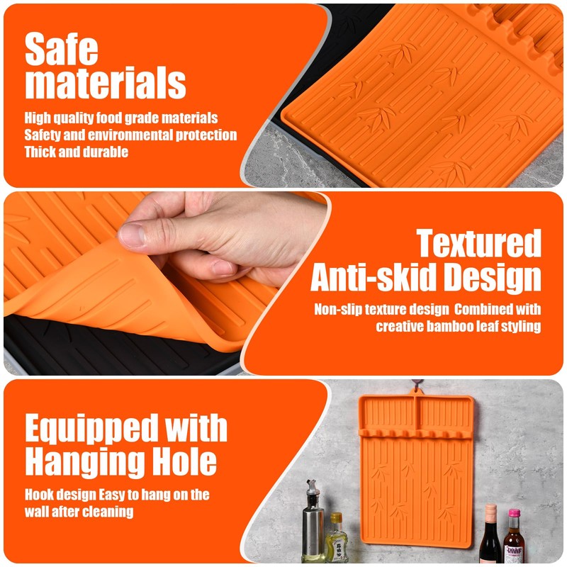 Silicone Grill Mat for Blackstone Griddle, Heat Resistant Griddle Tools