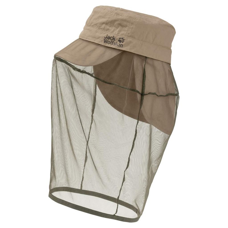 Jack Wolfskin Unisex Children's Lakeside Mosquito Casquettes Cap, (Sand Dune)