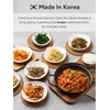 Plainhouse Korean Stainless Steel Rice Serving Bowls with Covers, Set