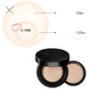 NAMING Zero Gravity Cover Fit Cushion 12g*2ea, Shade:#22N Natural Beige