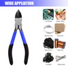 Wire Cutters 5 Pack, 6.5 inch, Precision Flush Cutters Ultra