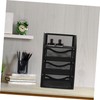 VILLFUL Multi Desktop Organizer Box for Stationery Storage Three-Drawer Hollow