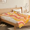 Groovy Sun Blanket, Boho Soft Lightweight Throw Blanket for Sofa