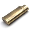 Lucklybestseller Classic Vintage One Side Floral Metal Lighter Pouches Case