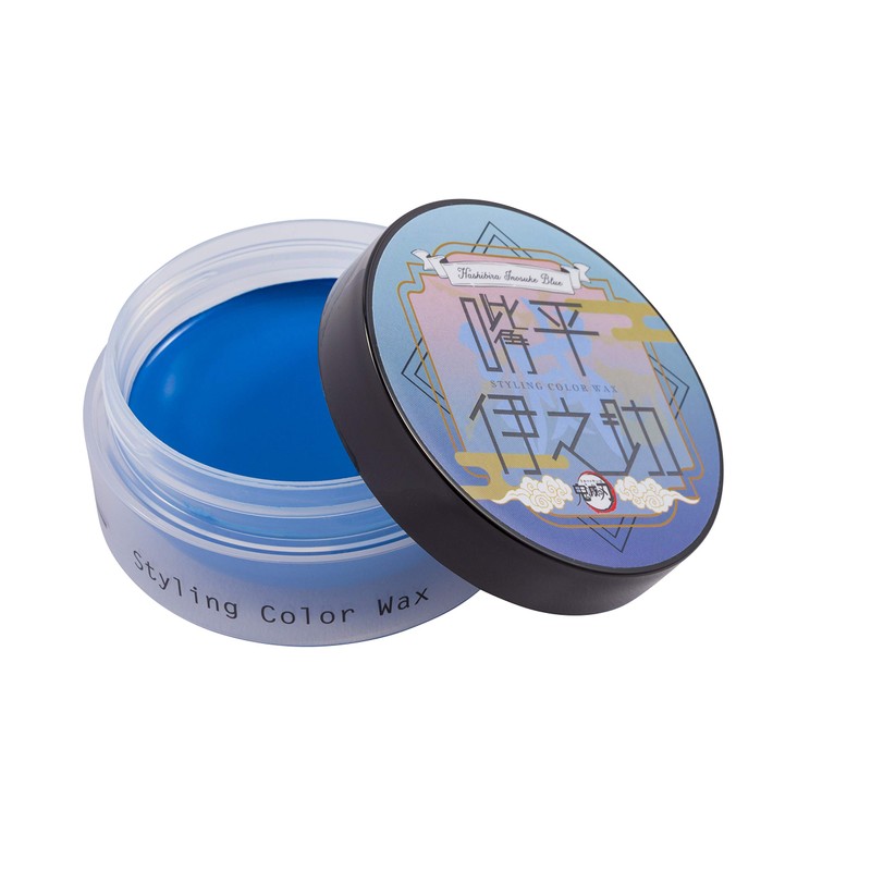 Demon Slayer Styling Color Wax, Inosuke Hashibira Blue, 1.8 oz